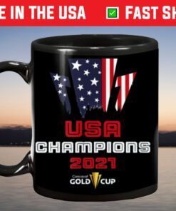 USA Champions 2021 Concacaf Gold Cup Mug