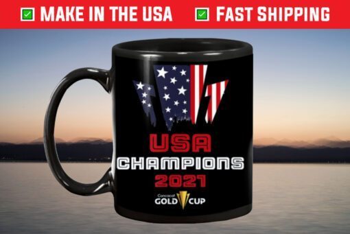 USA Champions 2021 Concacaf Gold Cup Mug
