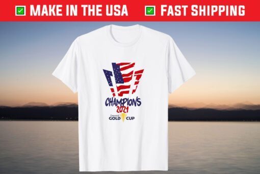 USA Champions 2021 Gold Cup Concacaf T-Shirt