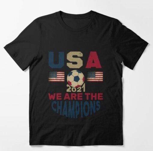 USA Soccer We Are The Champions Concacaf Gold Cup 2021 Shirt