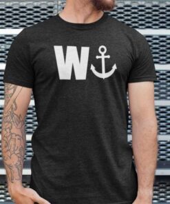 W Anchor Wanker Humor Tee Shirt