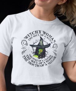 Witchy Woman The Soul Of A Witch Halloween 2021 Shirt