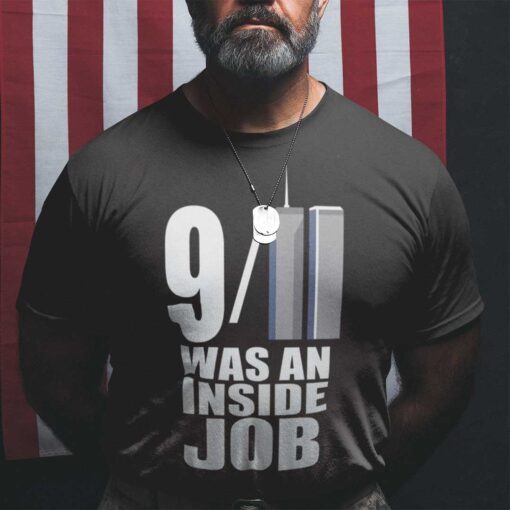 911 Was An Inside Job - Conspiracy World Trade Center Tee Shirt