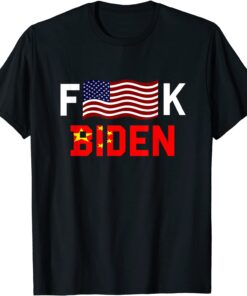 Anti Joe Biden F American Falg K Biden Tee Shirt