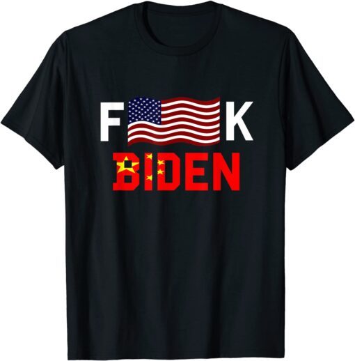 Anti Joe Biden F American Falg K Biden Tee Shirt