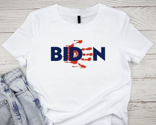 Biden Blood on Hands Classic Shirt