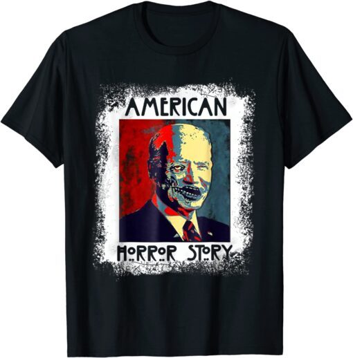 Biden Horror American Story Zombie Halloween Tee Shirt