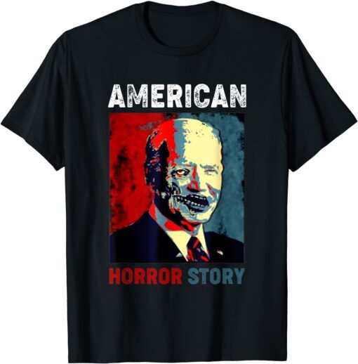 Biden Horror American Zombie Story Halloween Official Shirt