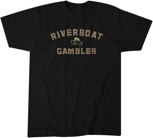 Bobby Bowden Riverboat Gambler Tee Shirt