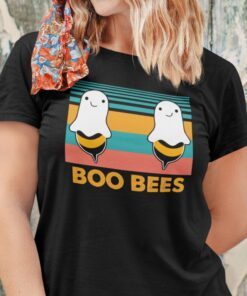 Vintage Boo Bees Halloween Tee Shirt