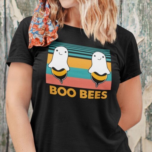 Vintage Boo Bees Halloween Tee Shirt