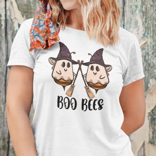 Boo Bees Witch Halloween T Shirt