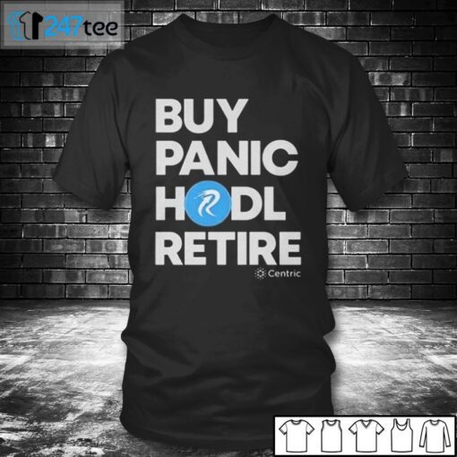 Buy Panic Hodl Retire Tee Shirt