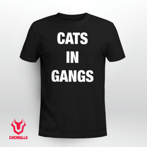 Cats In Gangs Tee Shirt