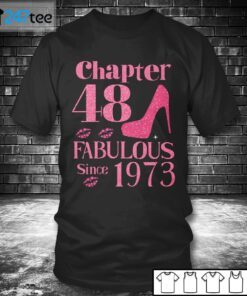 Chapter 47 Pink Fabulous Since 1973 Limited Shirt