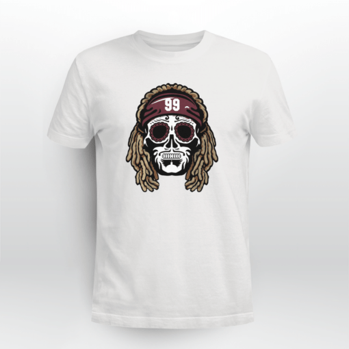 Chase Young Sugar Skull Tee Shirt