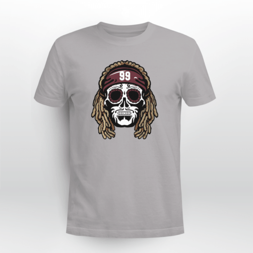 Chase Young Sugar Skull Tee Shirt