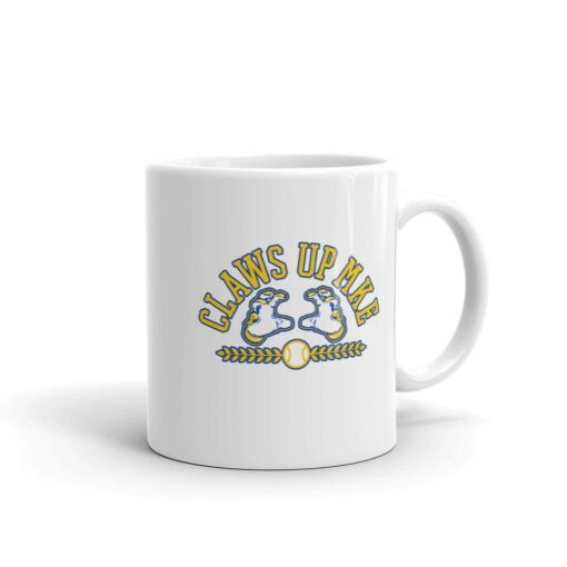 Claws Up MKE Milwaukee Baseball Mug Limited Edition