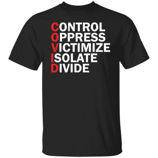 Control Oppress Victimize Isolate Divide Tee Shirt