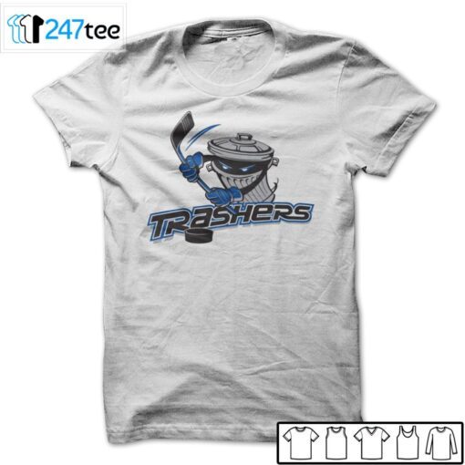 Danbury Trashers Merch Danbury Trashers Team Logo Tee Shirt