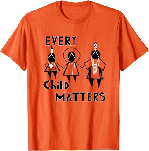 Every Child Matters Indigenous Education Orange Day Tee Shirt