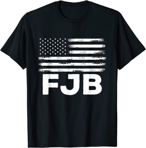 FJB Pro America US Distressed Flag F Biden FJB Tee Shirts