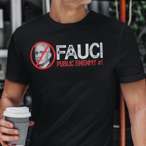 Fauci Public Enemy Anti Vaccine Tee Shirt