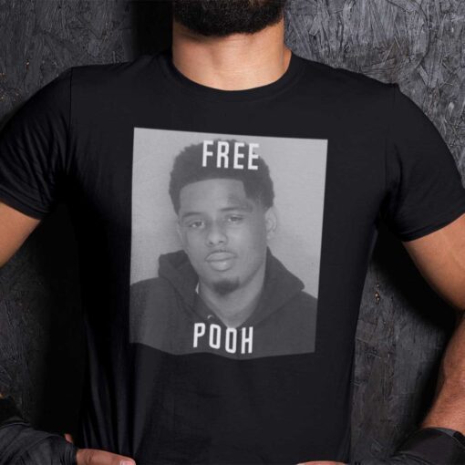 Free Pooh Shiesty Free Pooh Shiesty American Rapper Tee Shirt