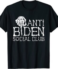 Halloween skeleton - Anti Biden Social Club Gift Shirt