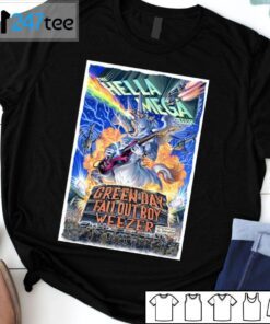 Hella Mega Tour Merch Tee Shirt