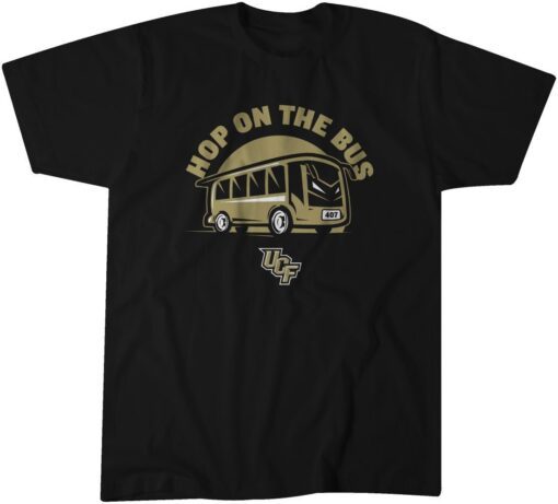 Hop On The Bus UCF Knights Tee Shirt