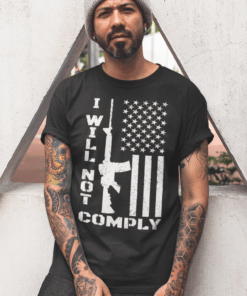 I Will Not Comply Tee Shirt