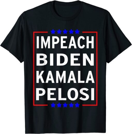 Impeach Biden Kamala Pelosi Impeach 86 46 Biden Impeachment Tee Shirt