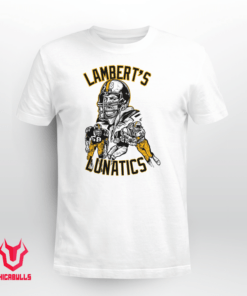 Jack Lambert LAMBERT'S LUNATICS Tee Shirt