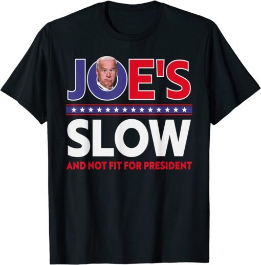 Joe's Slow Anti Biden Sucks Trump 2024 Political Gift Shirt