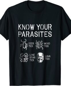 Know Your Parasites Tick Biden anti biden Unisex Shirt