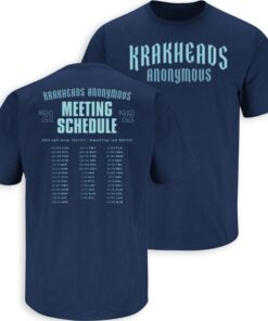 Krakheads Anonymous Seattle Hockey Tee Shirt
