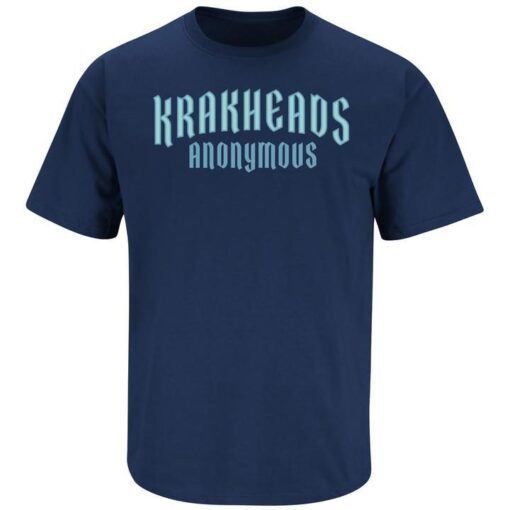 Krakheads Anonymous Seattle Hockey Tee Shirt