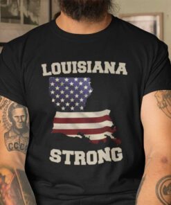 Louisiana Strong Louisiana Map Classic Shirt