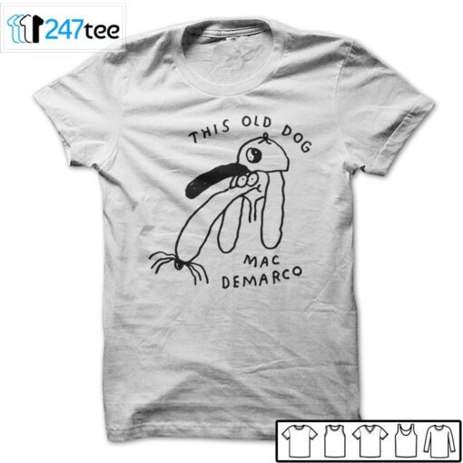 Mac Demarco Merch Mac Demarco Dog Doodle Tee Shirt