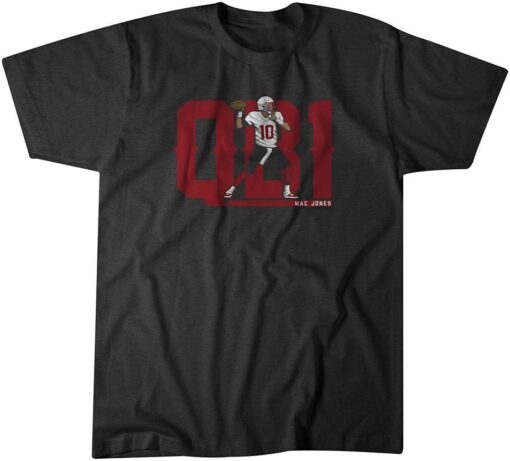 Mac Jones QB1 Tee Shirt