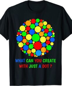 Make Your Mark Happy International Dot Day 2021 Colorful Kid Tee Shirt