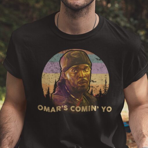 Michael K. Williams Omar’s Comin’ Yo Shirt