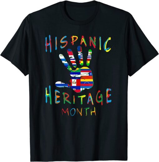 National Hispanic Heritage Month Tee Shirt