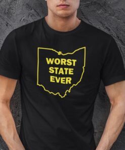 Ohio Sucks Worst State Ever Tee Shirt