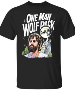 One Man Wolf Pack Tee Shirt