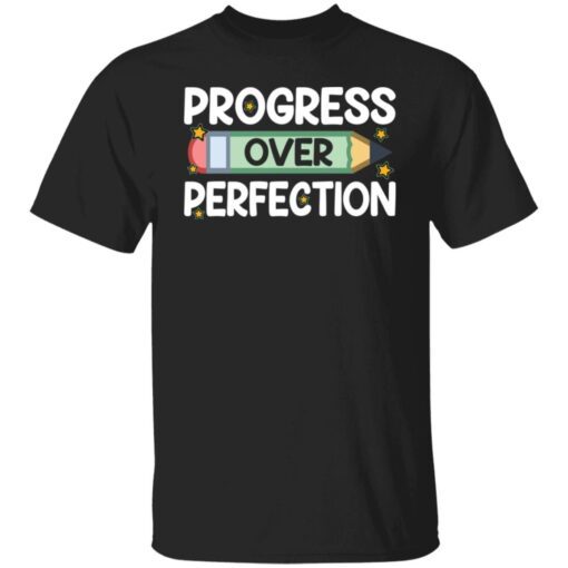 Pencil progress over perfection Tee Shirt