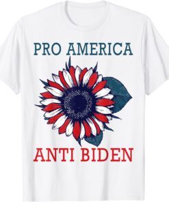 Pro America Anti Biden Impeach Joe Biden Anti Biden Tee Shirt