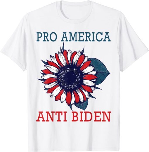 Pro America Anti Biden Impeach Joe Biden Anti Biden Tee Shirt