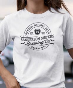 Sanderson Sisters Brewing Co Salem Ma Halloween Tee Shirt